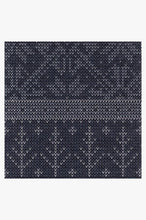 Load image into Gallery viewer, Fair Isle Blue Rug
