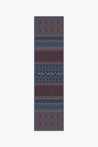 Fair Isle Red Rug