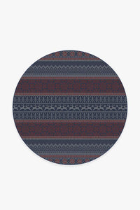 Fair Isle Red Rug
