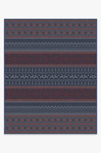 Load image into Gallery viewer, Fair Isle Red Rug
