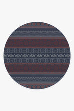 Load image into Gallery viewer, Fair Isle Red Rug
