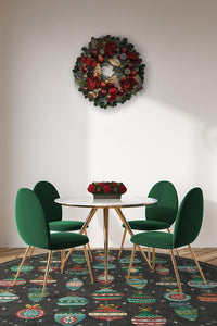 Festive Garland Multicolor Rug