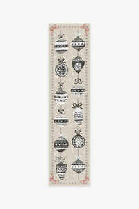 Festive Garland Warm Grey Rug