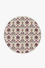 Load image into Gallery viewer, Floral Damask Mimi Purple Rug
