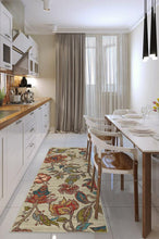 Load image into Gallery viewer, Frida Floral Natural Rug
