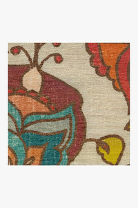 Frida Floral Natural Rug