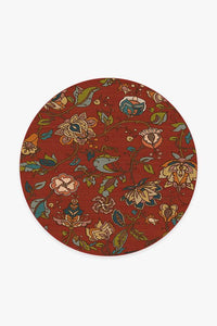 Frida Floral Red Rug