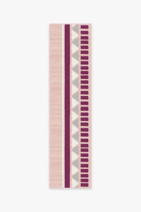 Fun Shapes Pink Rug