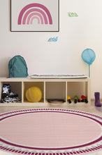 Load image into Gallery viewer, Fun Shapes Pink Rug
