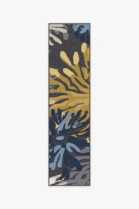 Genevieve Floral Grey Rug