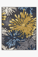 Load image into Gallery viewer, Genevieve Floral Grey Rug
