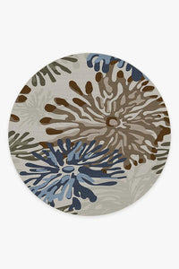 Genevieve Floral Natural Rug