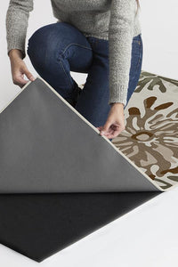 Genevieve Floral Natural Rug