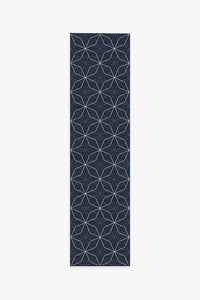 Geometrix Navy Rug