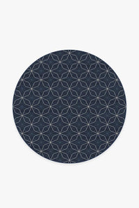 Geometrix Navy Rug