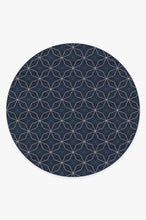 Load image into Gallery viewer, Geometrix Navy Rug
