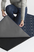 Load image into Gallery viewer, Geometrix Navy Rug
