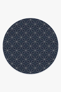 Geometrix Navy Rug