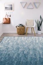 Load image into Gallery viewer, Granite Ombre Slate Blue Rug
