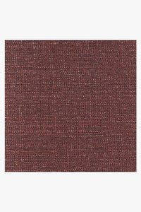 Heathered Solid Burgundy Rug