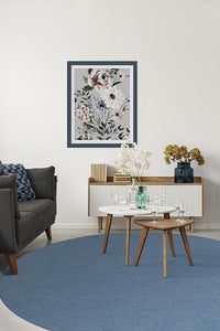 Heathered Solid Chambray Rug