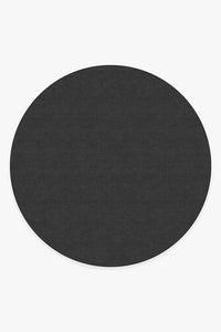 Heathered Solid Charcoal Rug