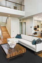 Load image into Gallery viewer, Heathered Solid Charcoal Rug
