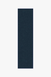 Heathered Solid Navy Rug