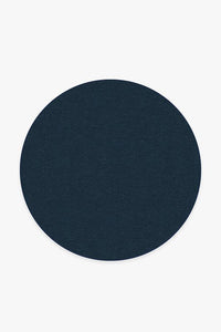 Heathered Solid Navy Rug