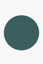 Load image into Gallery viewer, Heathered Solid Teal Blue Rug
