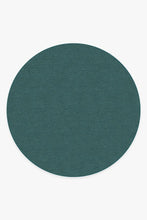 Load image into Gallery viewer, Heathered Solid Teal Blue Rug
