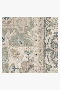 Hendesi Heriz Abalone Rug