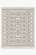 Load image into Gallery viewer, Herdanza Black &amp; White Rug
