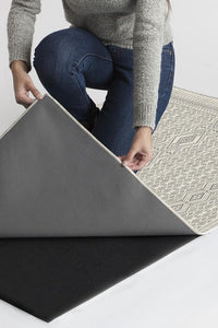 Herdanza Black & White Rug