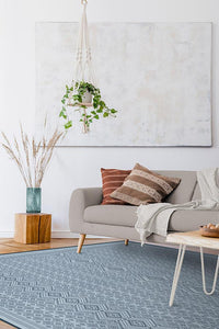 Herdanza Blue Overdye Rug