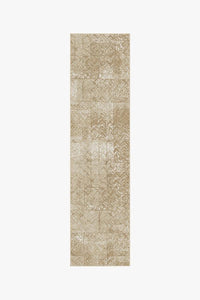Herringbone Batik Natural Rug