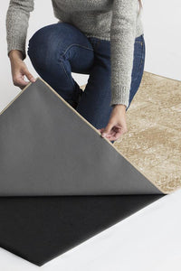 Herringbone Batik Natural Rug