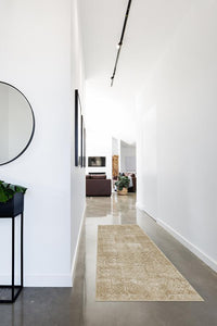 Herringbone Batik Natural Rug
