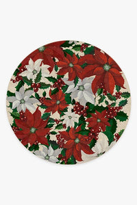 Holiday Floral Rug