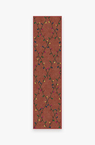 Holiday Lights Red Rug