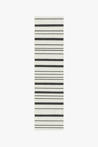 Hudson Stripe Black Rug