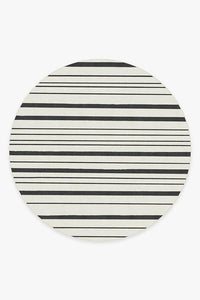 Hudson Stripe Black Rug