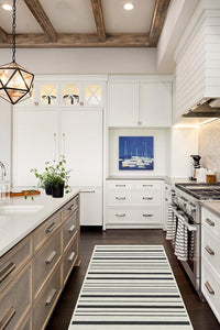 Hudson Stripe Black Rug