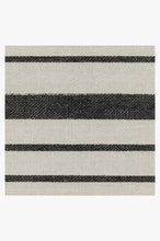 Load image into Gallery viewer, Hudson Stripe Black Rug
