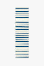 Load image into Gallery viewer, Hudson Stripe Indigo Rug
