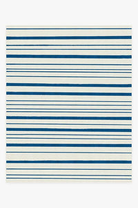 Hudson Stripe Indigo Rug