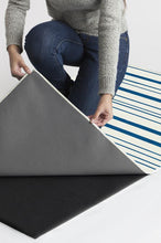 Load image into Gallery viewer, Hudson Stripe Indigo Rug
