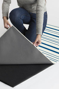 Hudson Stripe Indigo Rug