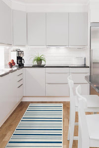 Hudson Stripe Indigo Rug