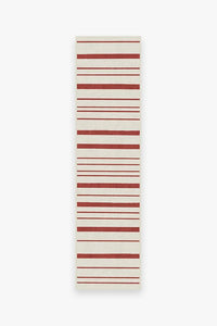 Hudson Stripe Red Rug